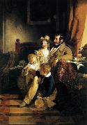 Friedrich von Amerling Rudolf von Arthaber with his Children France oil painting artist